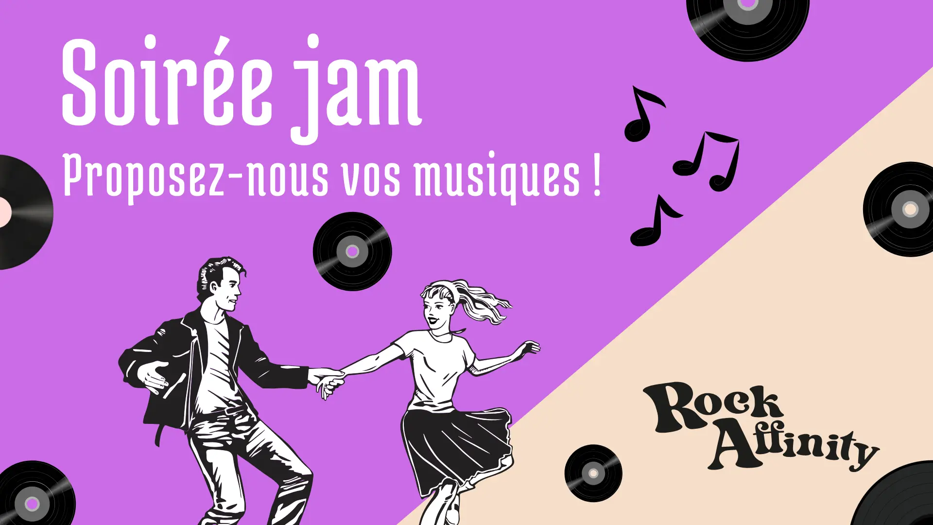 Soirée danse Rock Jam musique - Rock Affinity